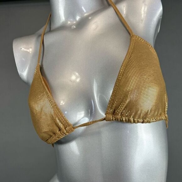 aerie Other - Aerie Gold Bikini Top